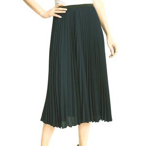 WHITE HOUSE BLACK MARKET Pleated Midi Skirt